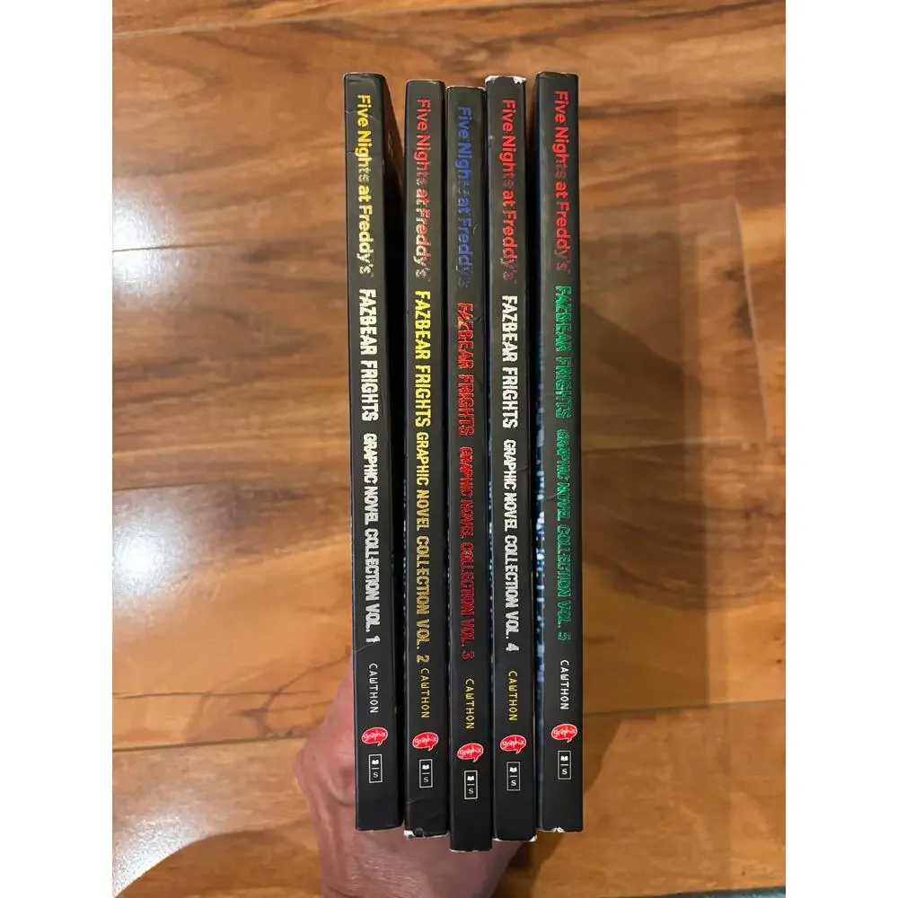 Five Nights at Freddy’s Fazbears Frights volumes 1-5. Paperback